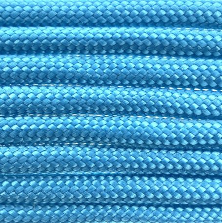 Paracord in Dunkel Cyan – geeignet für handgefertigte Hundeleinen und Halsbänder