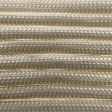 Paracord in Farbe Creme – geeignet für handgefertigte Hundeleinen und Halsbänder