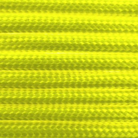Paracord in Farbe Neon Gelb – geeignet für handgefertigte Hundeleinen und Halsbänder