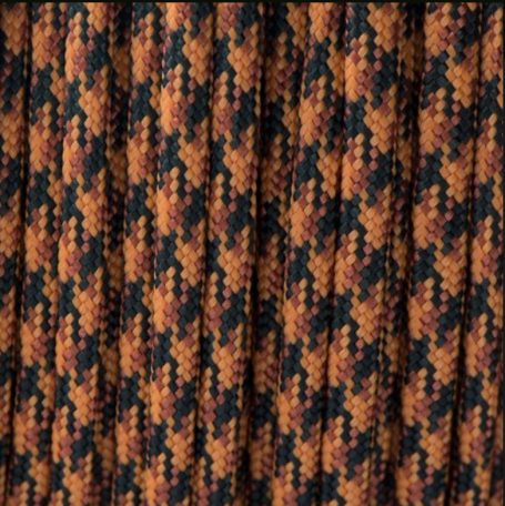 Paracordsonderfarbe Leopard – geeignet für handgefertigte Hundeleinen und Halsbänder