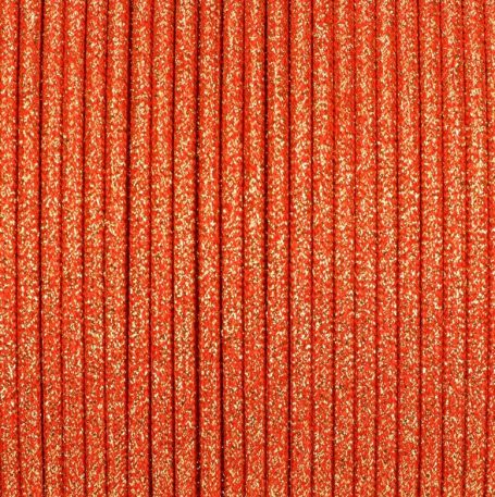 Volcano Paracord in Farbe Glitzer Volcano – geeignet für handgefertigte Hundeleinen und Halsbänder