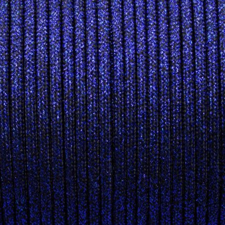 Paracord in Farbe Glitzer Stardust Sky – geeignet für handgefertigte Hundeleinen und Halsbänder