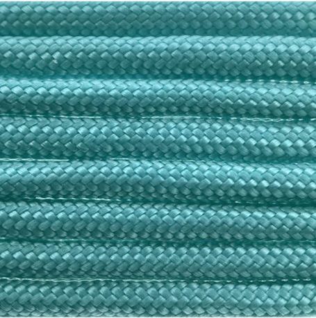 Paracord in Türkis – geeignet für handgefertigte Hundeleinen und Halsbänder